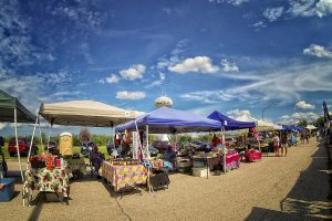 A nice day at the Oneida Farmer's Market