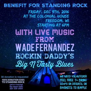 Benefit for Standing Rock @ The Colonial House