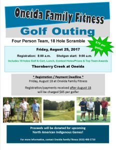 Oneida Family Fitness Golf Outing @ Oneida Family Fitness Golf Outing | Hobart | Wisconsin | United States