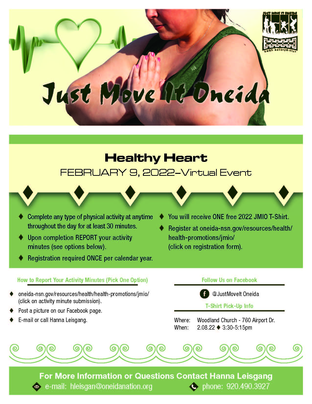 JMIO Healthy Heart @ Virtual: complete any type of physical activity anywhere
