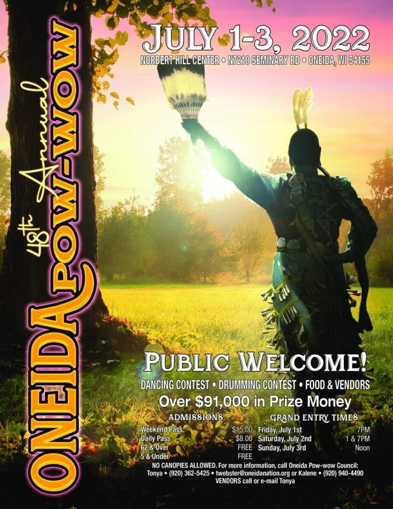 Oneida Nation 48th Annual Oneida Pow Wow