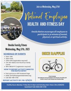 National Employee Health & Fitness Day @ Oneida Family Fitness