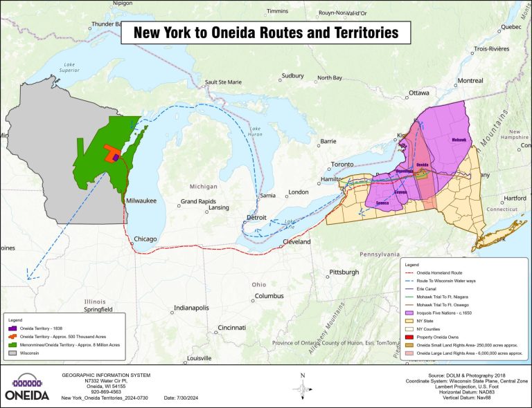 Oneida Nation | Geographic Information Systems