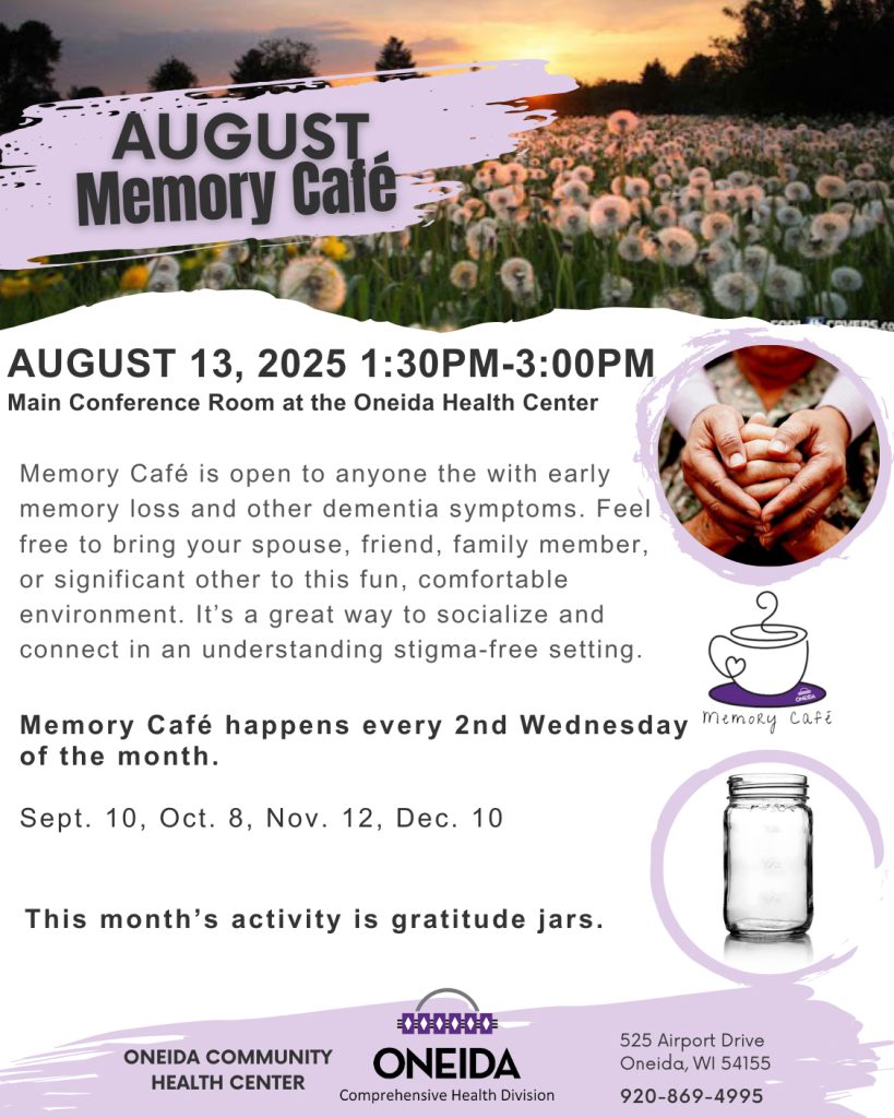 August Memory Cafe
