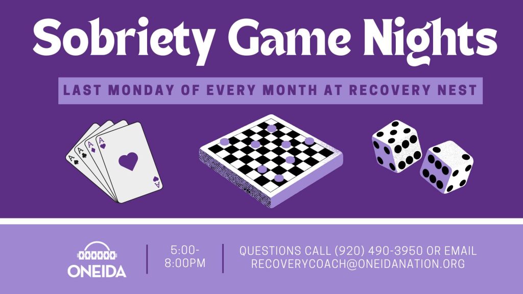 Sobriety Game Night