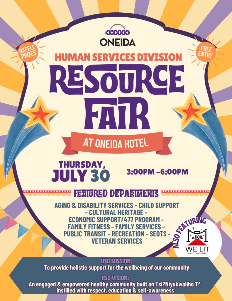 Human Services Division Resource Fair
